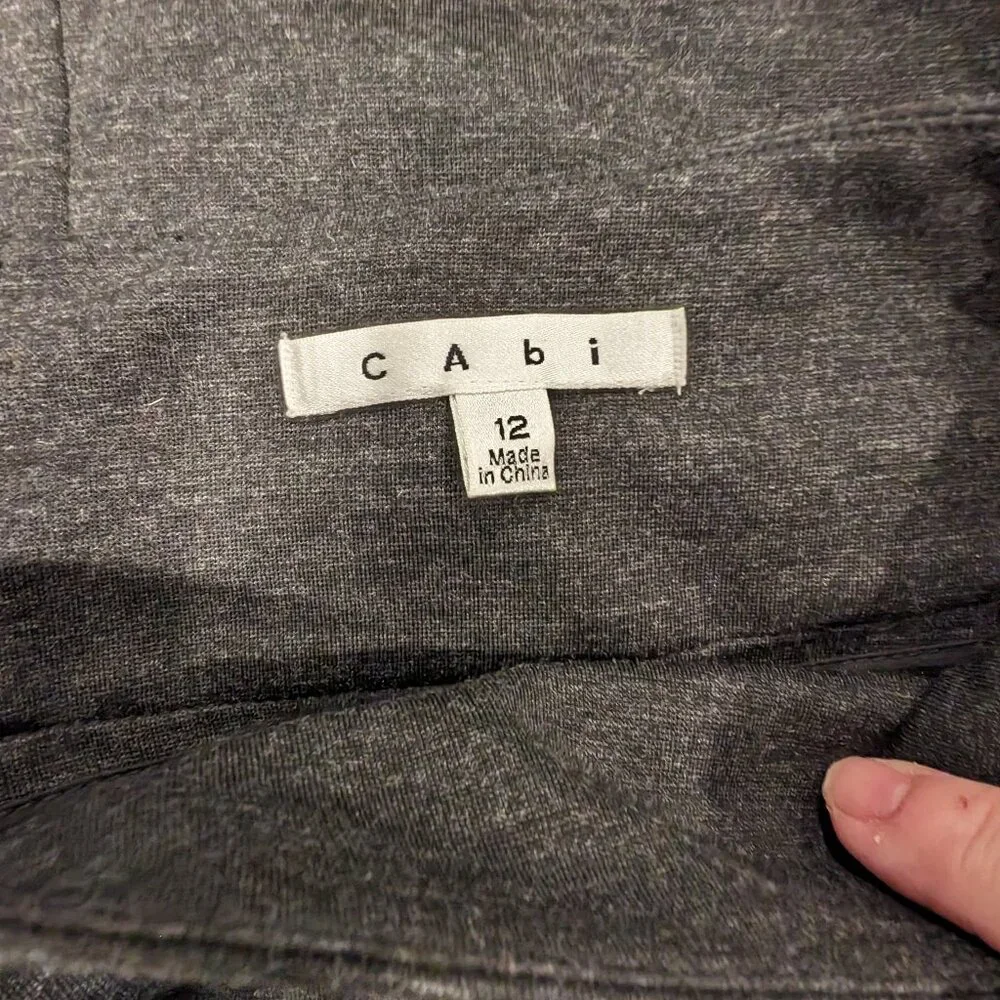 CAbi Black Pencil Skirt - Size 12